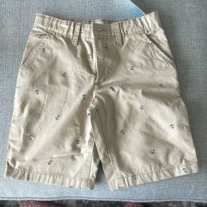 Carters NWT size 6 boys khaki pants navy anchors